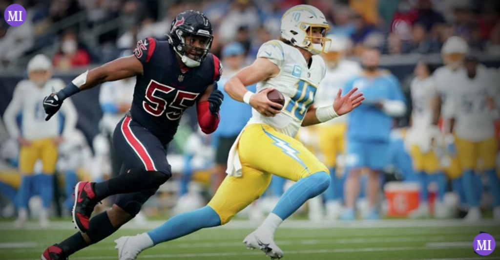 chargers vs texans match player stats