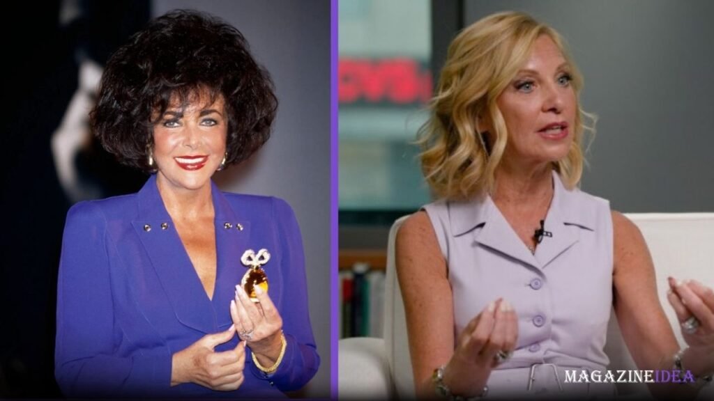 Karen Lynch and Elizabeth Taylor