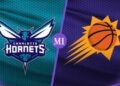 charlotte hornets vs phoenix suns match player stats